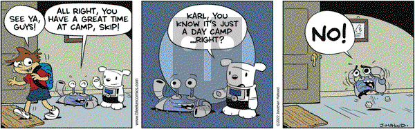 Bleeker: The Rechargeable Dog - Saturday August 13, 2022 Comic Strip