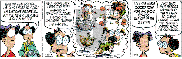 Baldo on Saturday April 13, 2002 Comic Strip