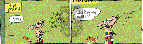 The Knight Life on Friday January 2, 2015 Comic Strip
