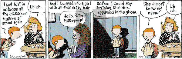 Cul de Sac on Monday December 3, 2018 Comic Strip