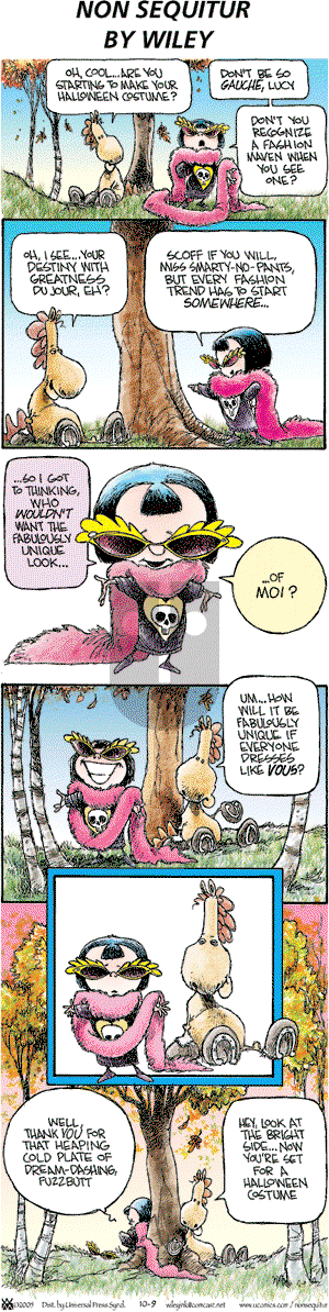 Non Sequitur - Sunday October 9, 2005 Comic Strip