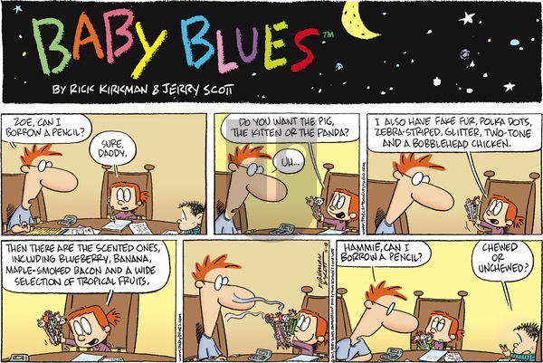 Baby Blues on Sunday November 18, 2012 Comic Strip