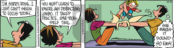 Rose is Rose on Saturday October 5, 2019 Comic Strip