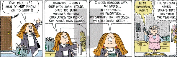 Cathy Classics - Monday December 3, 2012 Comic Strip