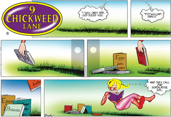 9 Chickweed Lane on Sunday March 17, 2002 Comic Strip