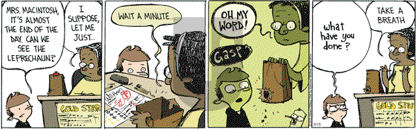 Wallace the Brave - Friday March 15, 2019 Comic Strip