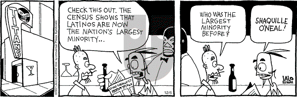La Cucaracha on Thursday December 5, 2002 Comic Strip