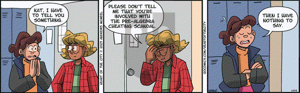 Heart of the City - Tuesday December 19, 2023 Comic Strip