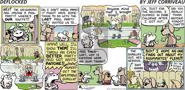 DeFlocked on Sunday August 16, 2009 Comic Strip