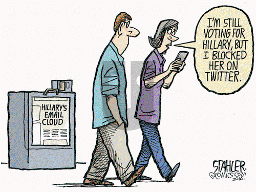 Jeff Stahler on Thursday July 7, 2016 Comic Strip