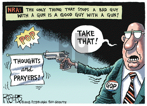 Rob Rogers on Tuesday May 22, 2018 Comic Strip