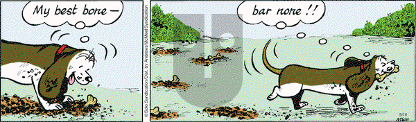 Fred Basset on Friday May 18, 2018 Comic Strip