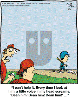 In the Bleachers on Monday June 10, 2013 Comic Strip