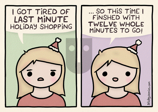 Sticky Comics on Tuesday December 24, 2024 Comic Strip