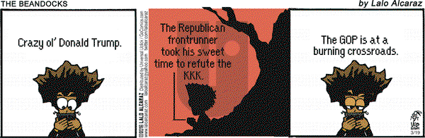 La Cucaracha on Saturday March 19, 2016 Comic Strip