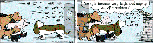 Fred Basset - Thursday November 20, 2014 Comic Strip