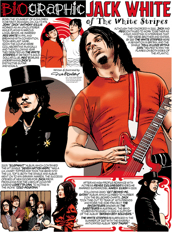 Biographic on Sunday September 30, 2007 Comic Strip