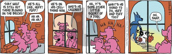 Pooch Cafe on Wednesday January 3, 2018 Comic Strip