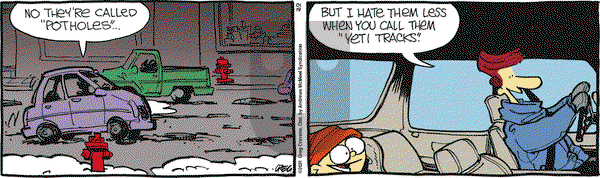 The Buckets on Tuesday January 19, 2021 Comic Strip