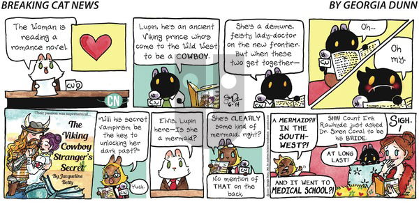 Breaking Cat News on Sunday June 14, 2020 Comic Strip