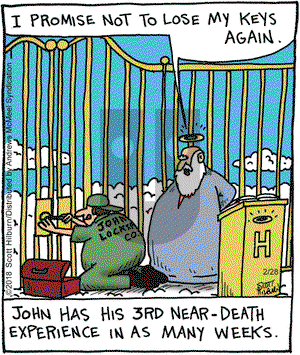 The Argyle Sweater on Wednesday February 28, 2018 Comic Strip