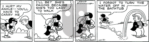 Nancy Classics on Saturday June 27, 2015 Comic Strip