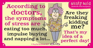 Aunty Acid on Tuesday June 6, 2017 Comic Strip