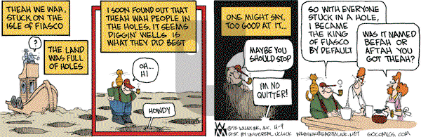 Non Sequitur on Thursday April 9, 2015 Comic Strip