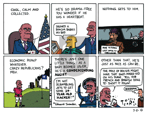 Ted Rall on Friday July 5, 2013 Comic Strip