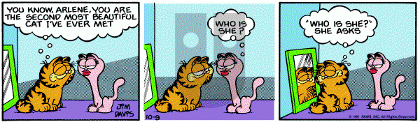 Garfield on Friday October 9, 1981 Comic Strip