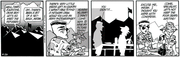 Doonesbury on Saturday June 29, 1991 Comic Strip