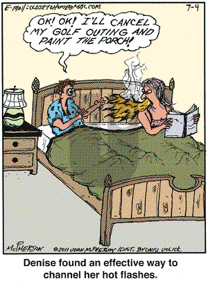 Close to Home on Monday July 4, 2011 Comic Strip