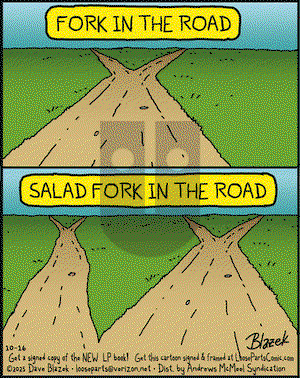Loose Parts on Thursday October 16, 2025 Comic Strip