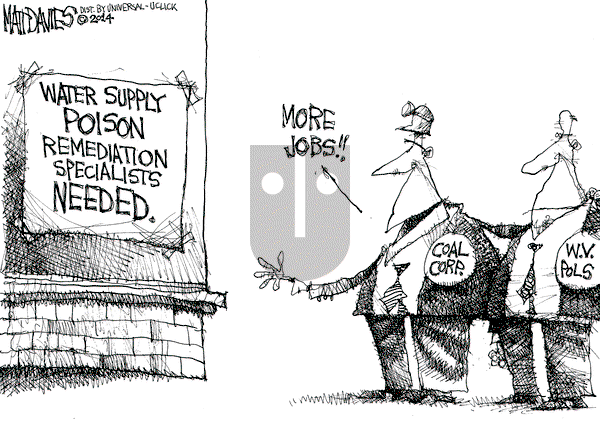 Matt Davies on Friday January 17, 2014 Comic Strip