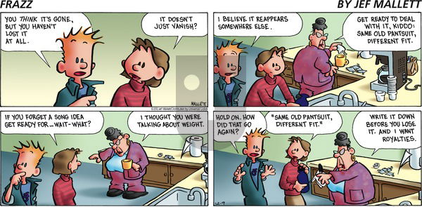 Frazz on Sunday December 9, 2012 Comic Strip