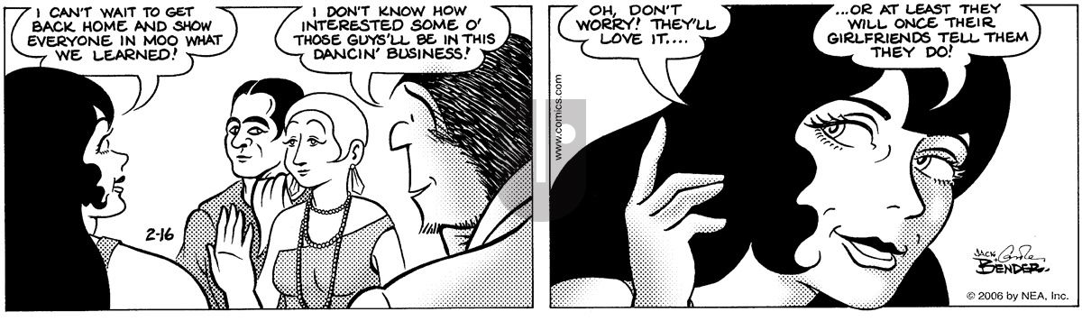 Alley Oop - Thursday February 16, 2006 Comic Strip