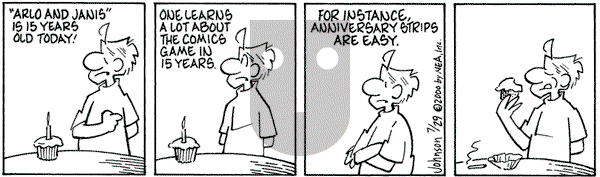 Arlo and Janis on Saturday July 29, 2000 Comic Strip