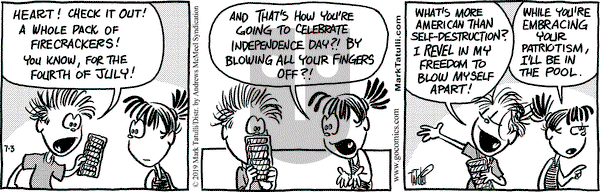 Heart of the City on Wednesday July 3, 2019 Comic Strip