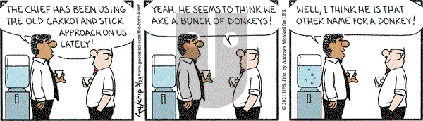 The Born Loser on Monday March 29, 2021 Comic Strip