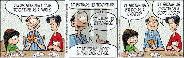 Baldo on Tuesday April 30, 2013 Comic Strip