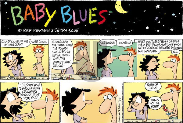 Baby Blues on Sunday August 7, 2011 Comic Strip