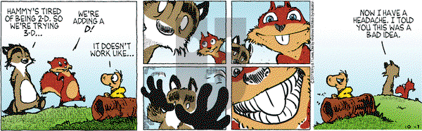 Over the Hedge on Saturday October 7, 2017 Comic Strip