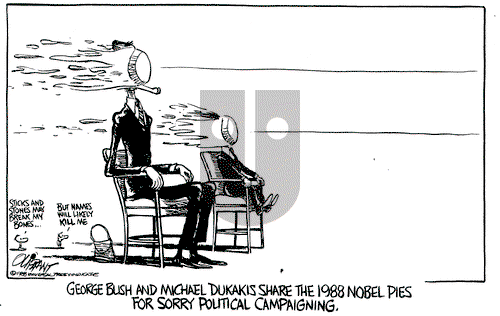 Pat Oliphant - Thursday October 20, 1988 Comic Strip