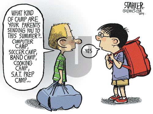 Jeff Stahler on Thursday July 10, 2014 Comic Strip