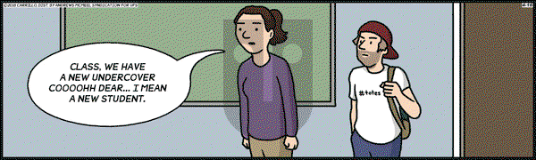 F Minus on Monday April 16, 2018 Comic Strip