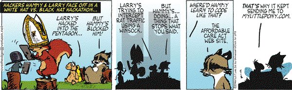 Over the Hedge on Friday May 2, 2014 Comic Strip