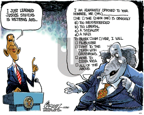 Stuart Carlson - Monday April 12, 2010 Comic Strip