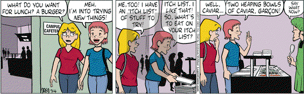 Luann on Monday September 4, 2017 Comic Strip