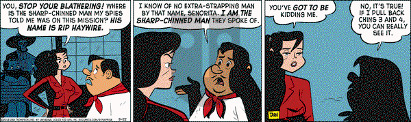 Rip Haywire on Thursday September 22, 2016 Comic Strip