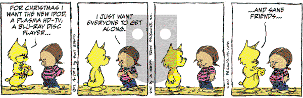 Prickly City on Friday December 7, 2007 Comic Strip